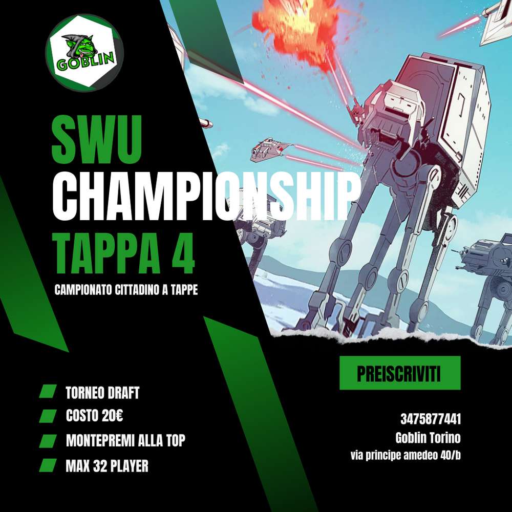 Star Wars Unlimited – Italian Store Championship 2025: Tappa 4 (DRAFT)