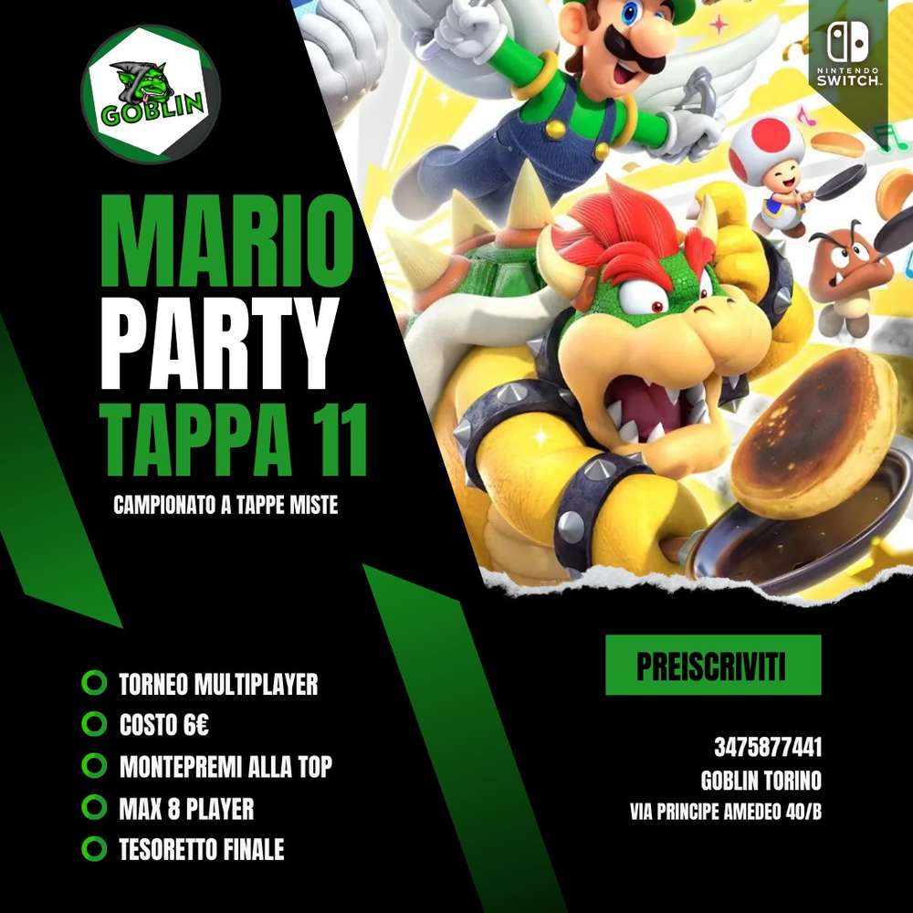 Super Mario Party Friday Night: La Sfida Definitiva