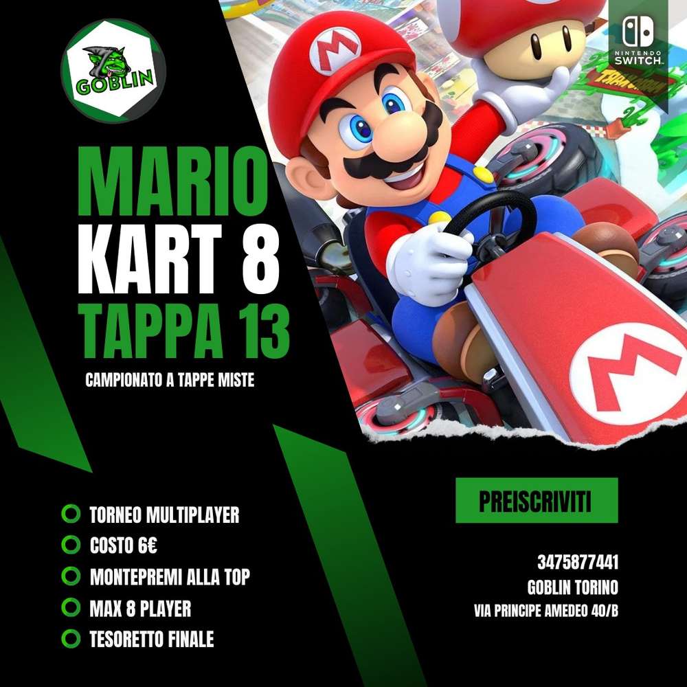 🔥 Mario Kart 8 Deluxe Friday Night: La Sfida Definitiva! 🔥